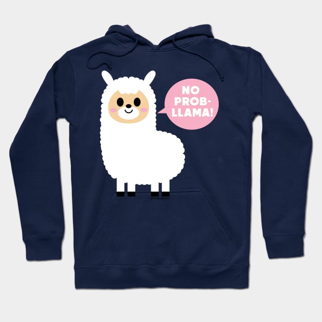 NO PROB LLAMA Hoodie by toddgoldmanart